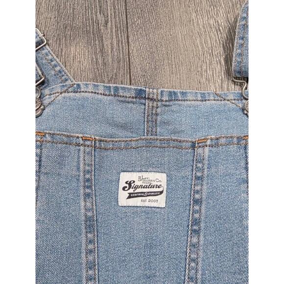 Levi’s Levi Strauss Y2K Baggy Preppy Jumpsuit Blue Jeans Overalls M A004101 - Picture 7 of 13